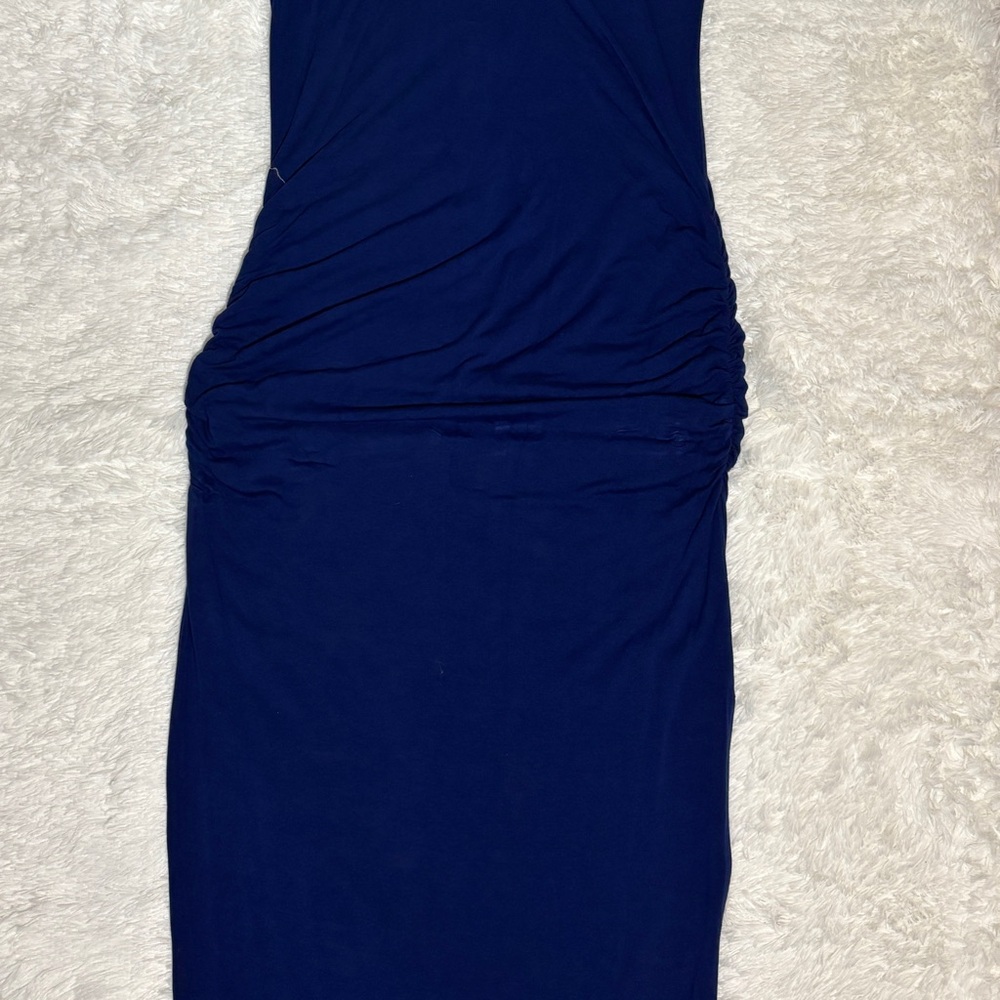 Victoria's Secret Strapless Navy Dress